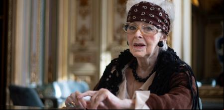 Elizabeth Wittlin, hija de Jozef Wittlin, durante su visita a Barcelona para presentar 'La meva Lwów'