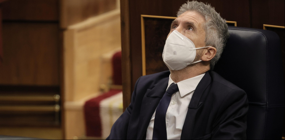 Marlaska recuerda que los CDR simplemente pusieron el nombre de Pablo Casado en Google