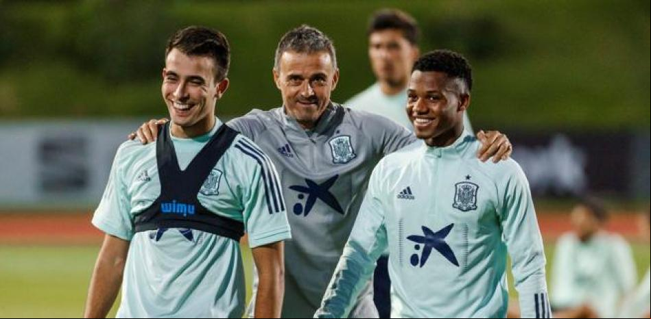 Ansu Fati: Mi mejor compañero ha sido Eric García