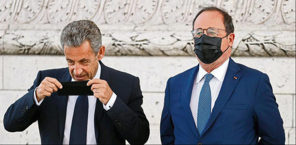 Francia se ríe de sus presidentes