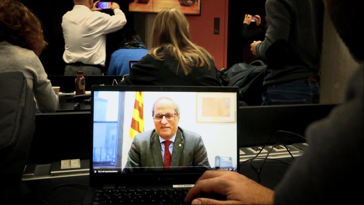 El TSJC aplaza la aplicación de la amnistía a Torra, Garriga, Solé, Jové, Salvadó y Juvillà