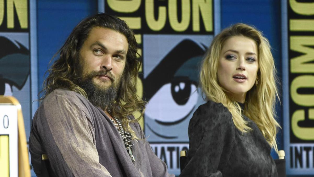 Amber Heard asegura que Jason Momoa se vestía igual que Johnny Depp para fastidiarla