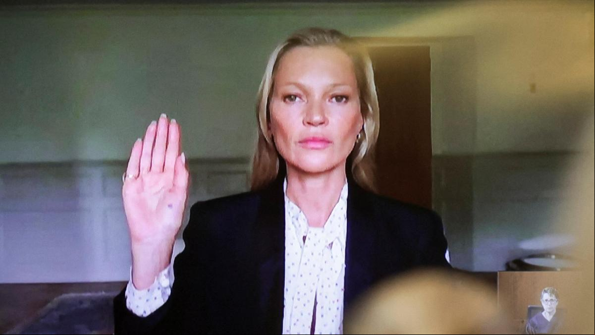 Kate Moss declara en el juicio de Depp contra Heard: Él nunca me tiró por las escaleras