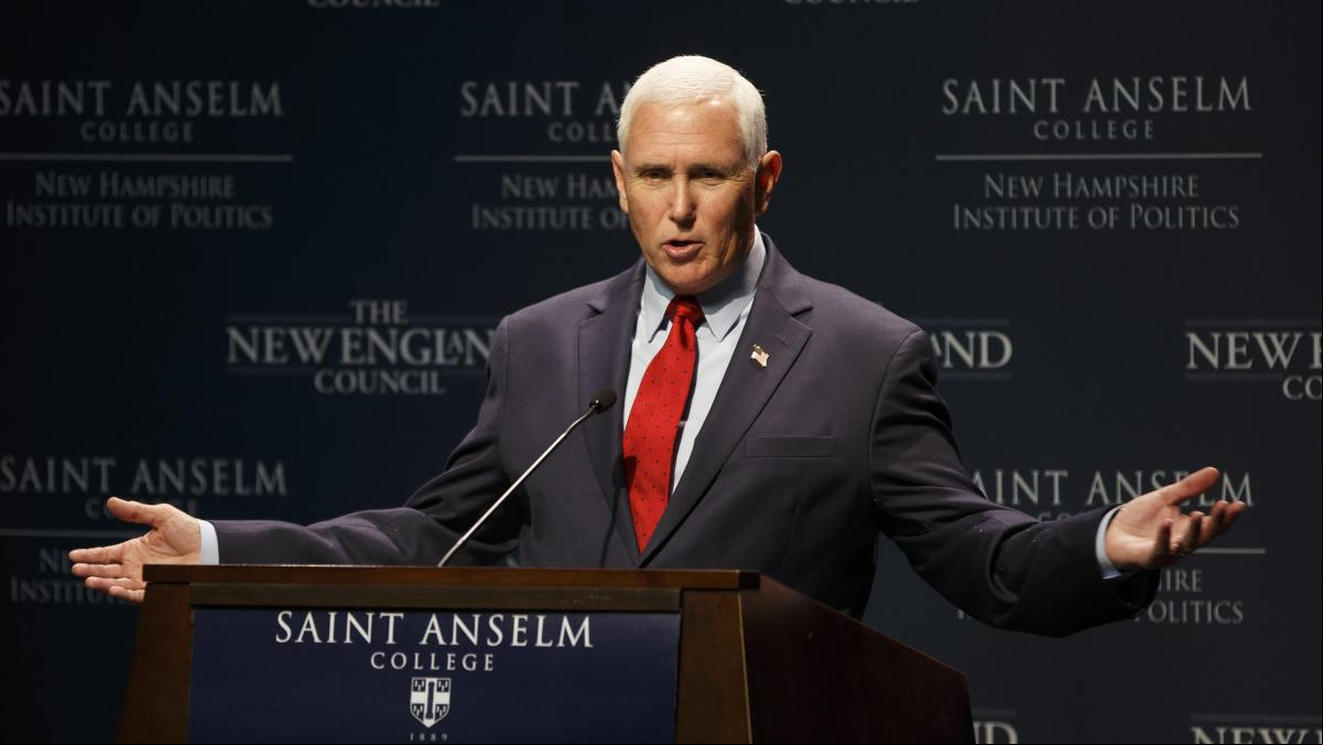 El ex vicepresidente Pence desafiará a Trump en las primarias republicanas para el 2024