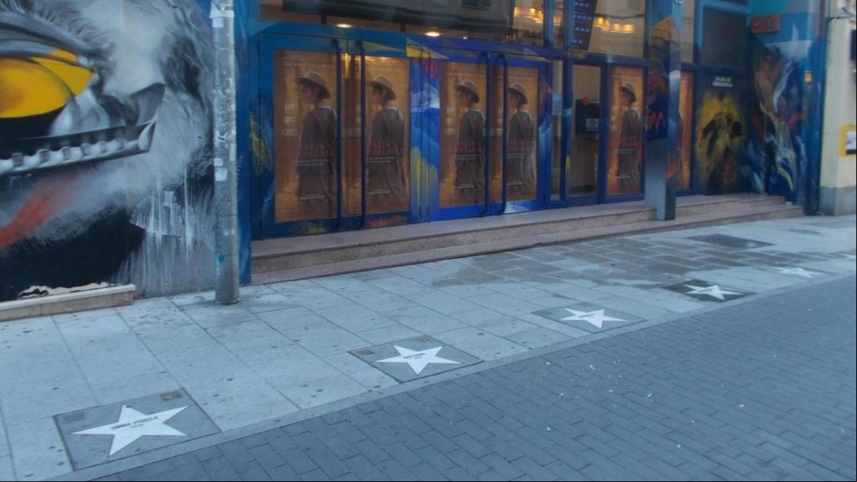 El abandonado Paseo de la Fama de Madrid