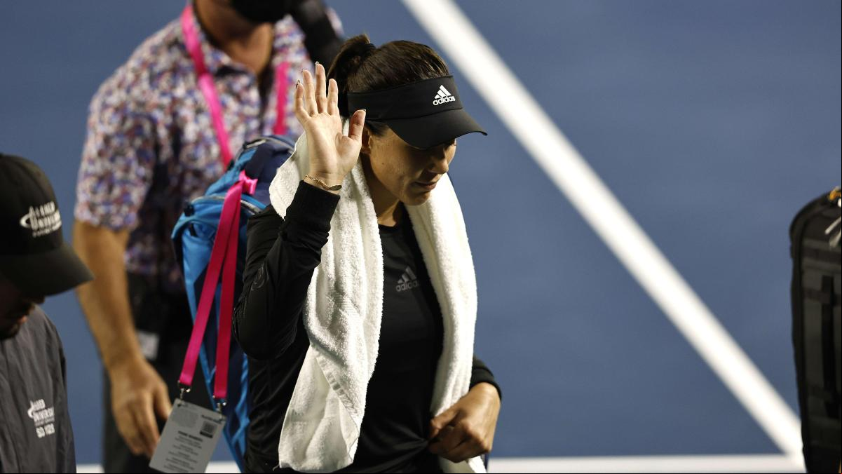 Garbiñe Muguruza anuncia un descanso y por primera vez en 10 años quedará fuera del top 100