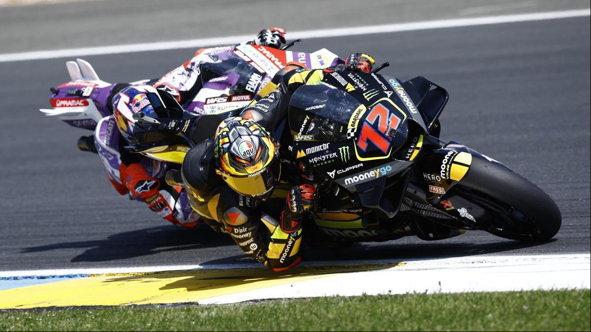 Márquez se queda sin podio heroico por una caída a falta de dos vueltas
