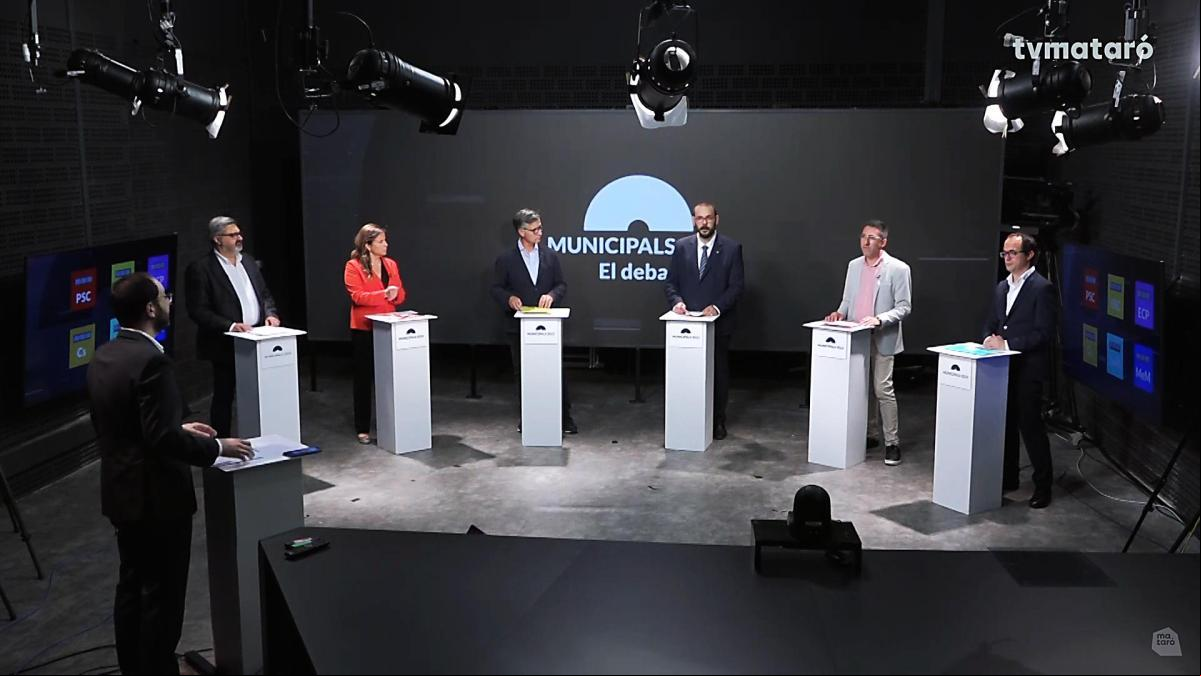 La inseguridad y las ocupaciones lastran el debate de los candidatos a la alcaldía de Mataró