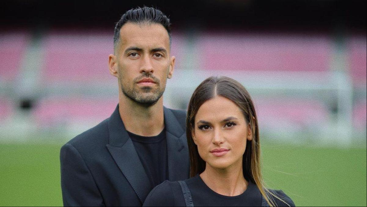 Elena Galera sorprende con un estilo Kim Kardashian en la despedida de Busquets