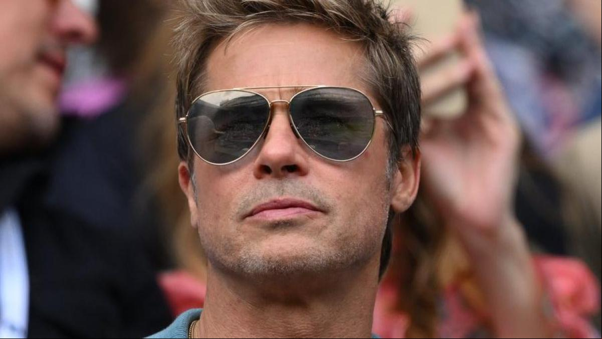 Brad Pitt recrea en Wimbledon su mítica escena y las redes enloquecen: Nadie come mejor en la historia del cine