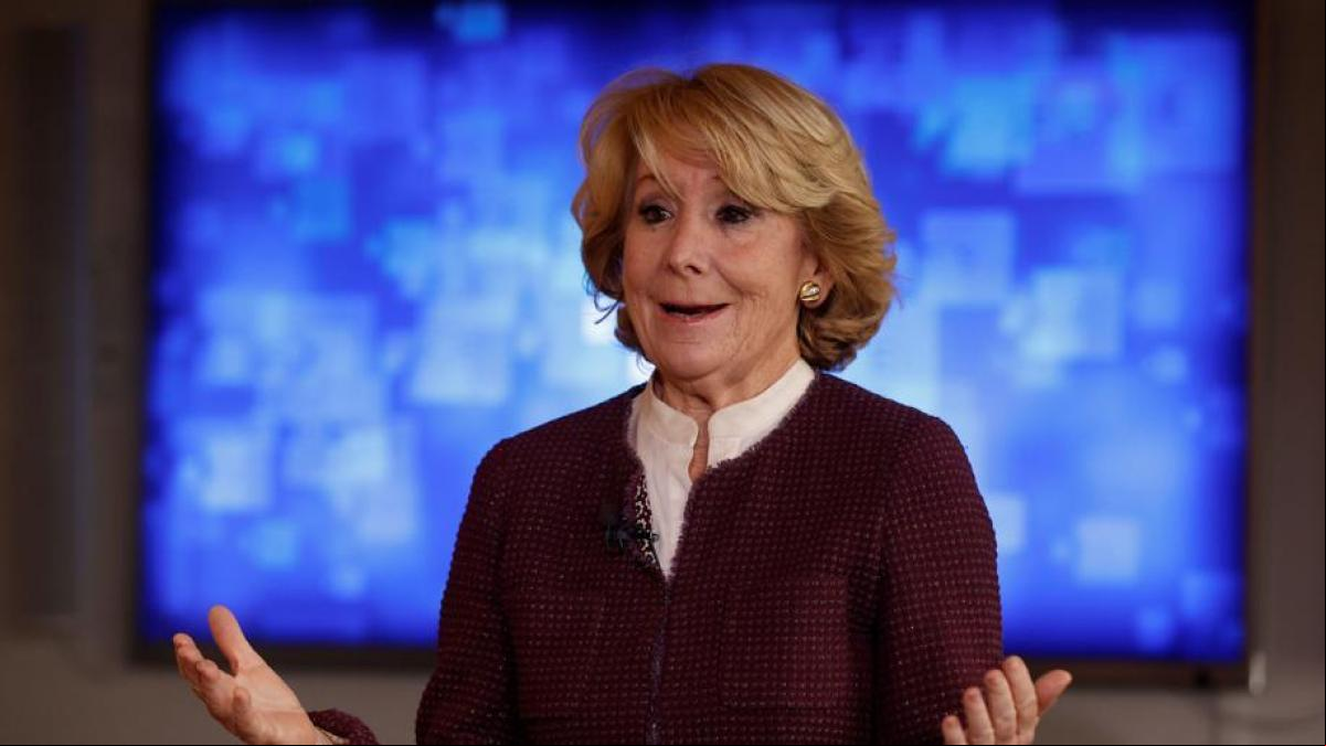 Esperanza Aguirre, sobre Guerra: Es como lo de Rubiales, que nos lo meten para que no se hable de Puigdemont