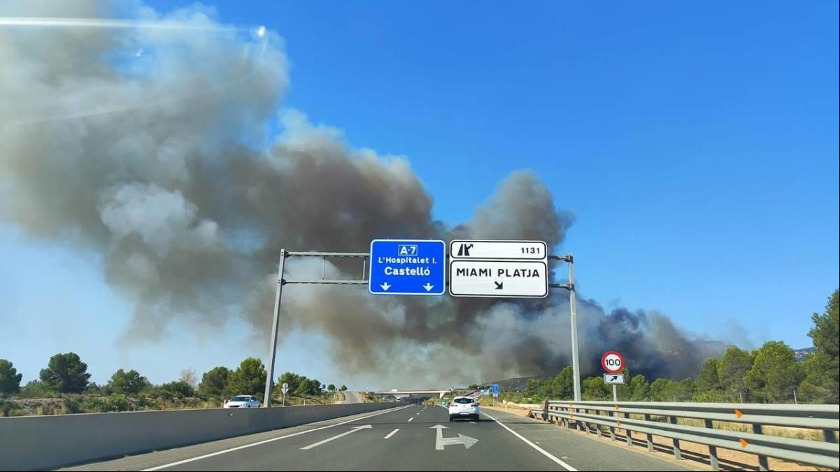 Fin al confinamiento de las dos urbanizaciones de Mont-roig al darse por estabilizado el incendio