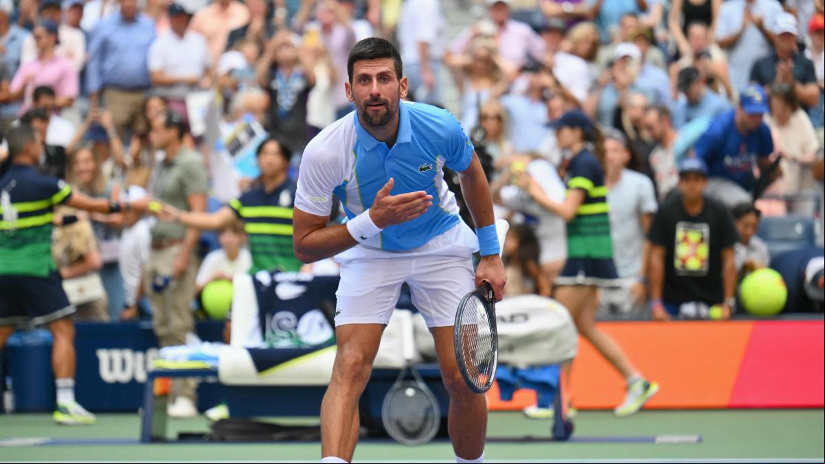 Zapata sucumbe ante Djokovic en la segunda ronda del US Open
