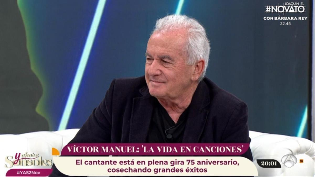 Víctor Manuel desvela la clave para llevar enamorado 52 años de Ana Belén