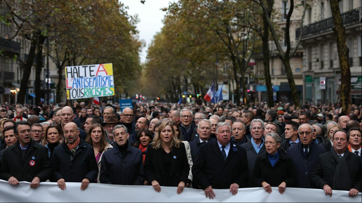 Francia rechaza el antisemitismo