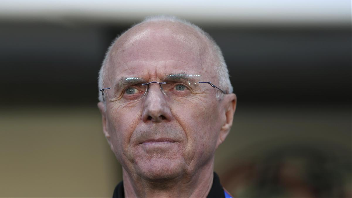 Sven-Goran Eriksson revela que le queda como máximo un año de vida