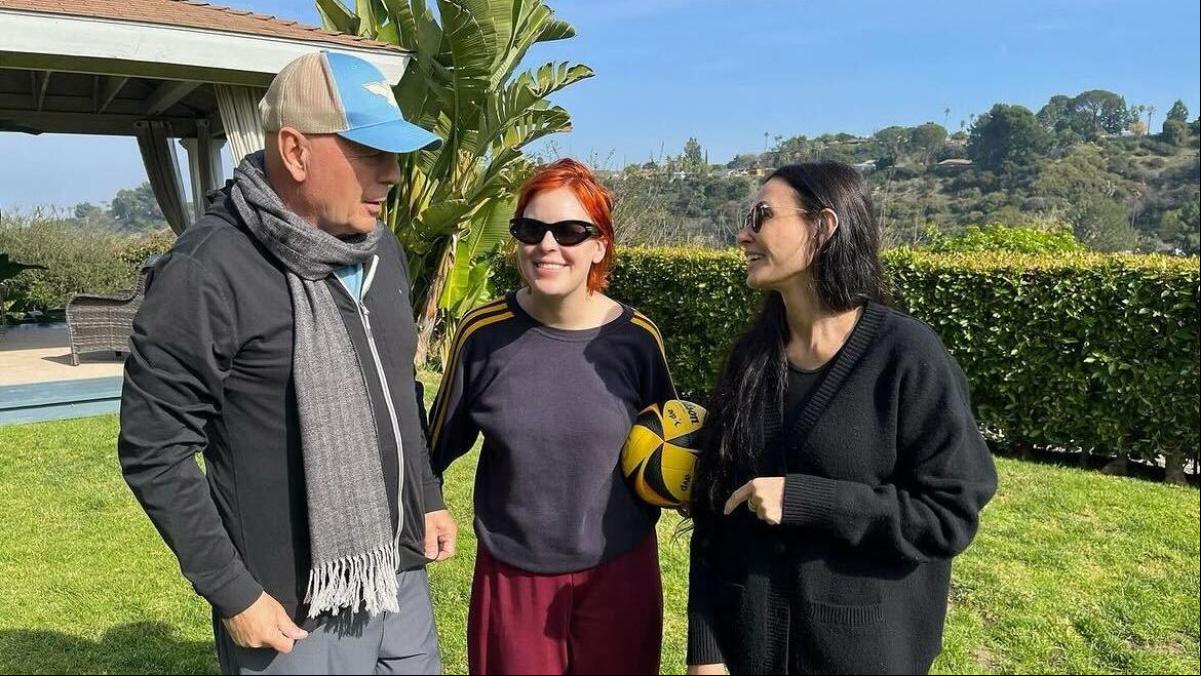 Bruce Willis reaparece en el 30 cumpleaños de su hija Tallulah
