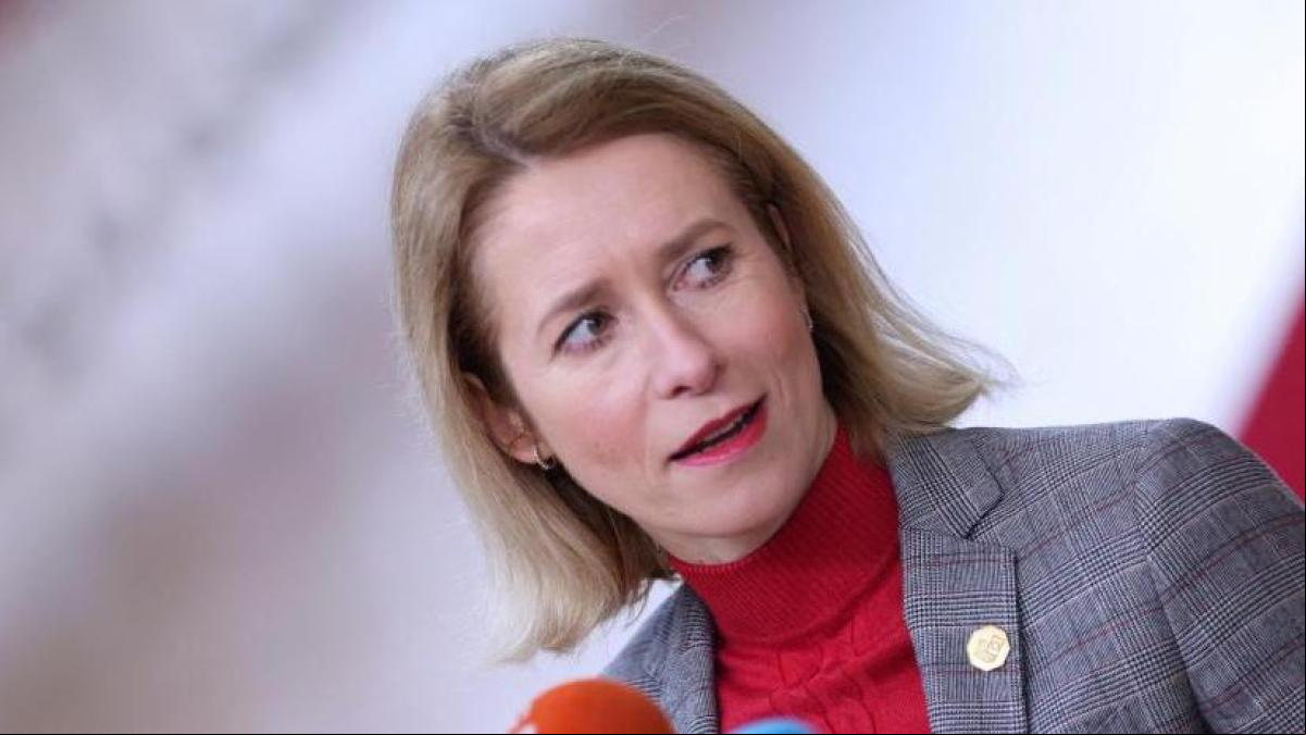 Rusia declara en busca y captura a la primera ministra de Estonia, Kaja Kallas