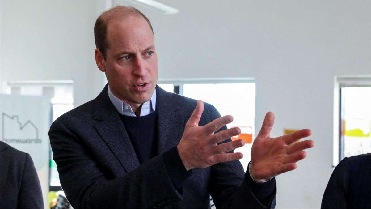 El príncipe Guillermo habla de Kate Middleton en el primer acto público tras la reaparición de su esposa
