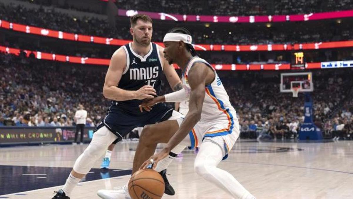 Los Thunder aprovechan una actuación terrenal de Doncic para igualar la eliminatoria