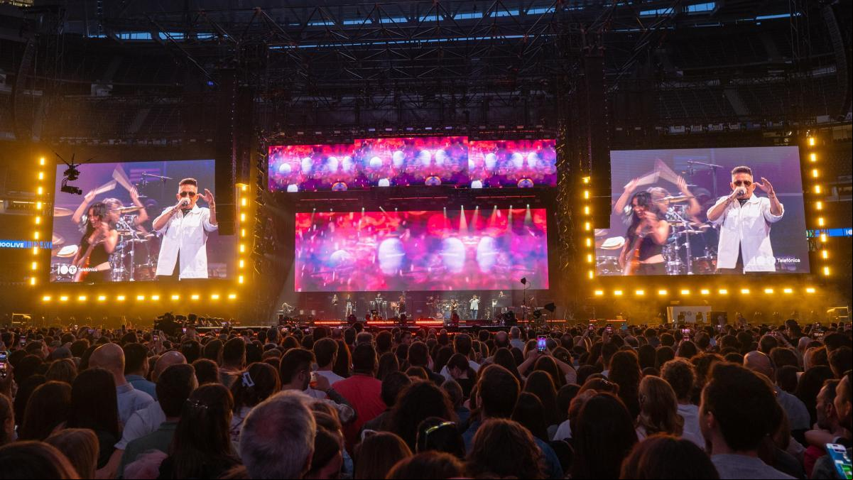 Los vecinos denuncian el ruido invivible de un Bernabéu convertido en “eventódromo”