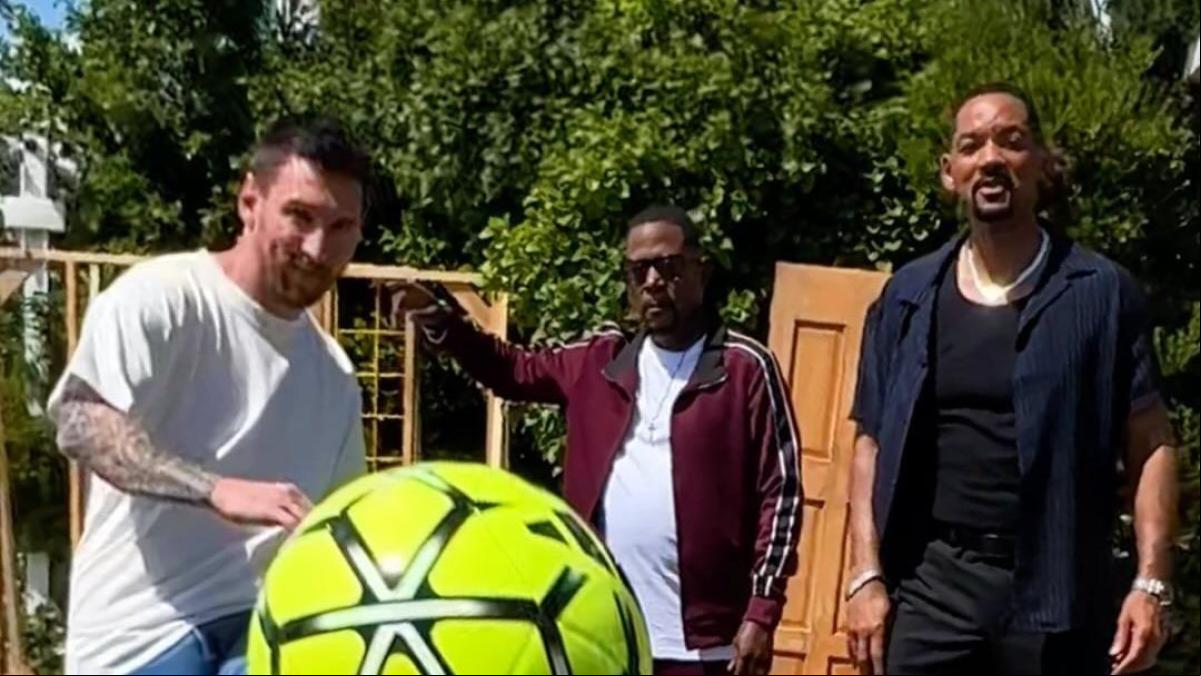 Will Smith deja a todos boquiabiertos con este vídeo sorpresa junto a Leo Messi