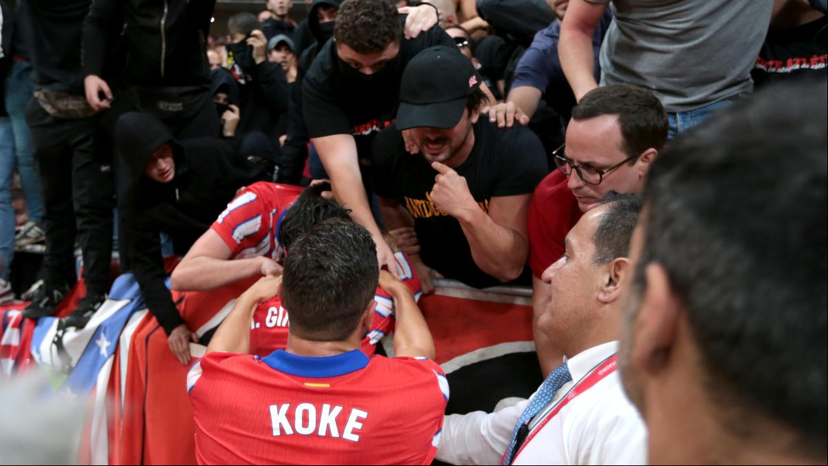 El Frente Atlético, un reducto del peor pasado