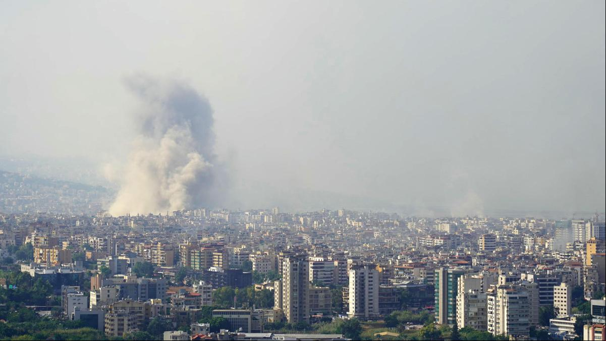 Nuevo bombardeo israelí sobre el sur de Beirut, el más intenso hasta ahora
