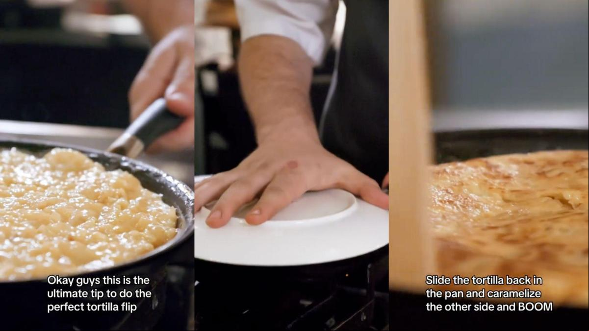 El chef José Andrés revela el truco infalible para darle la vuelta perfecta a la tortilla de patata: “No tengáis miedo”