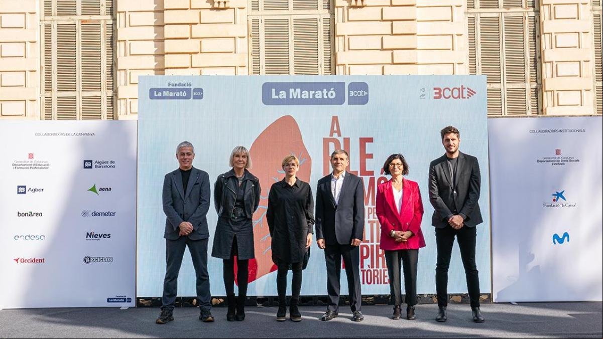 Arranca la campaña de La Marató dedicada este año a las enfermedades respiratorias