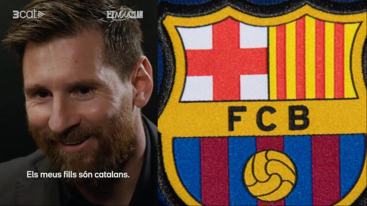 Messi revindica su amor a Barcelona y sus ganas de volver: “Mis hijos son catalanes”