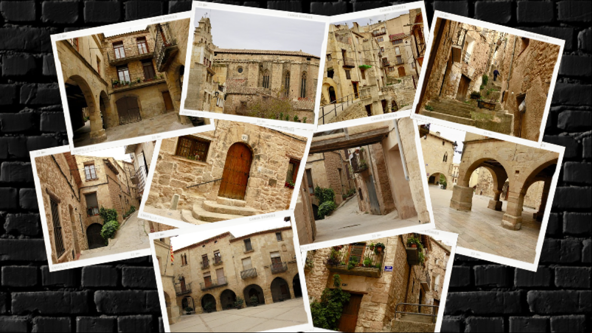 La autenticidad medieval de Horta de Sant Joan, en imágenes