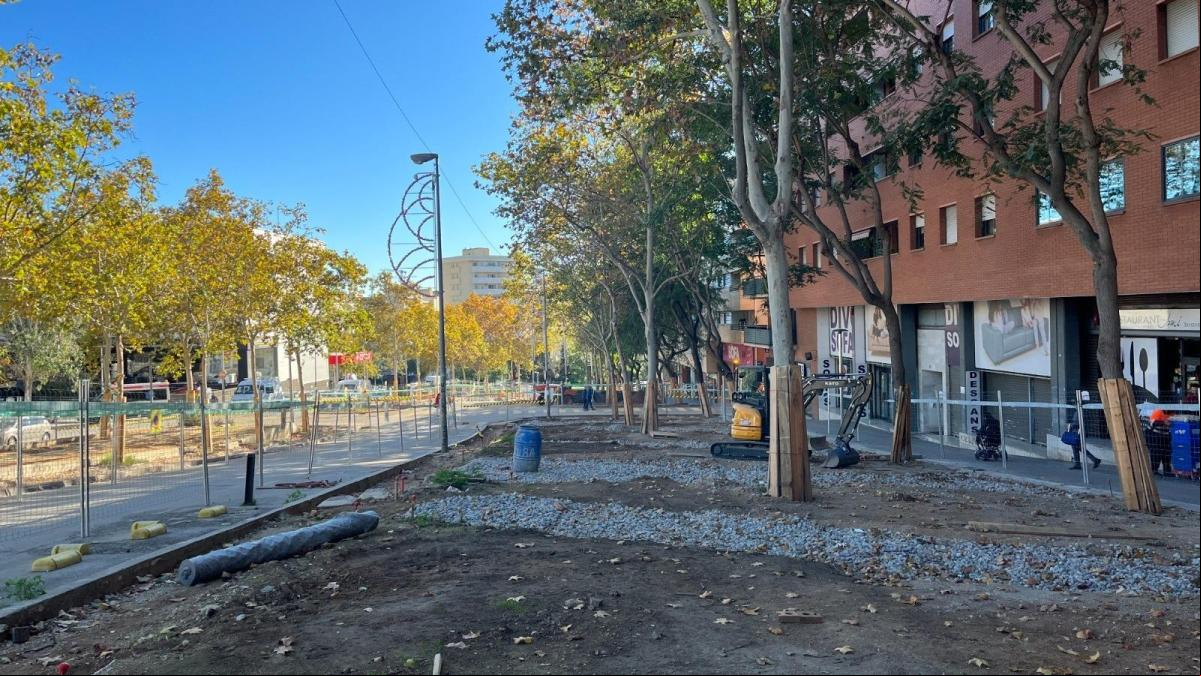 La transformación de la Rambla de França en Badalona cumple con una reivindicación vecinal
