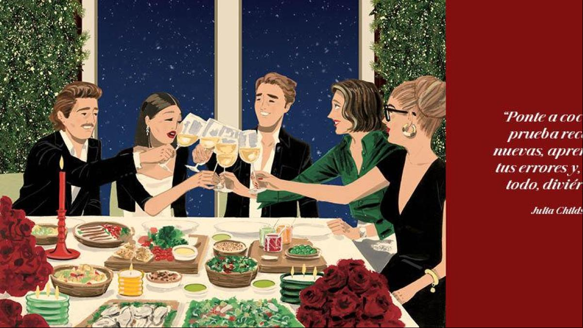 El brindis de estas Navidades de Jordi Labanda