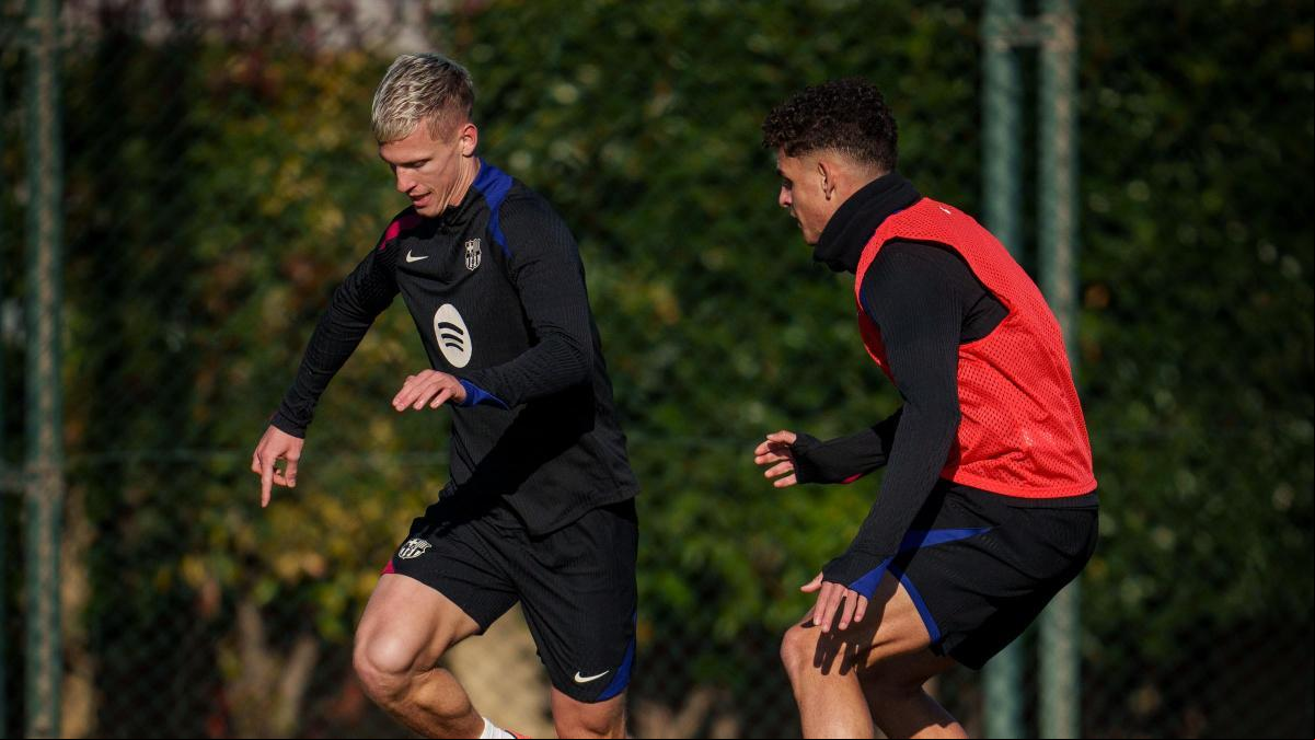 La Liga da por no inscritos a Olmo y Pau Víctor