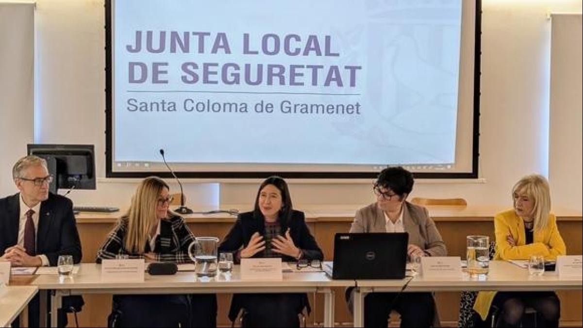 La Junta de Seguridad de Santa Coloma de Gramenet constata un descenso de los delitos