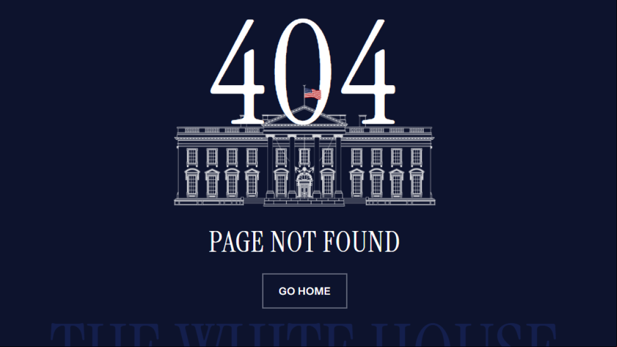 “Go home”, Trump cierra la web en español de la Casa Blanca tras su investidura
