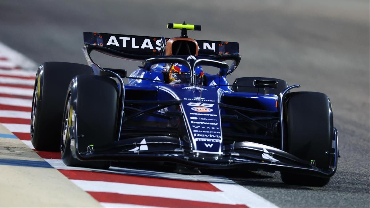 Carlos Sainz sorprende con el Williams al ser el más rápido en el segundo test
