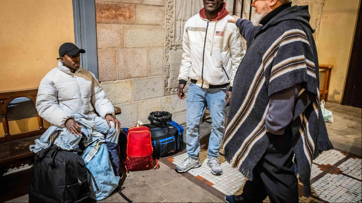 En Lamine i l’Oumar, abandonats al Prat