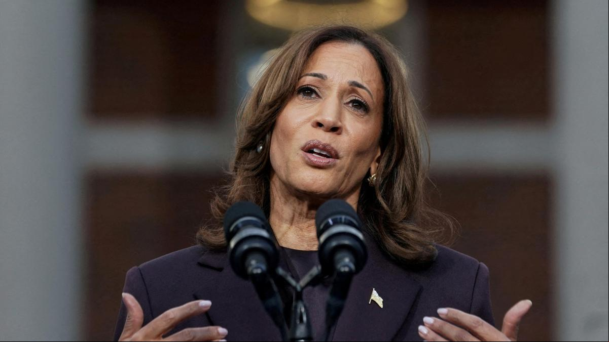 Kamala Harris reaparece en California: “No me voy a ir a ningún lado”