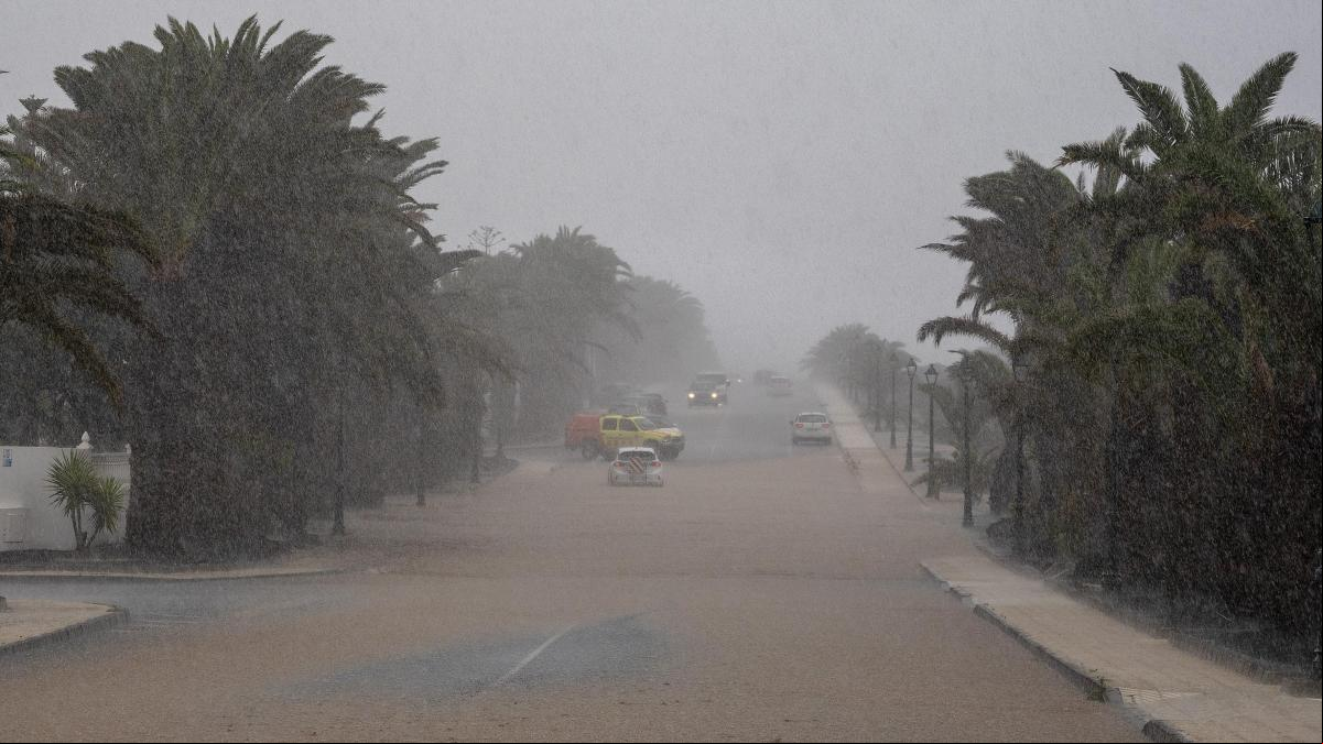 Declarada la situación de emergencia por riesgo de inundaciones pluviales en Lanzarote