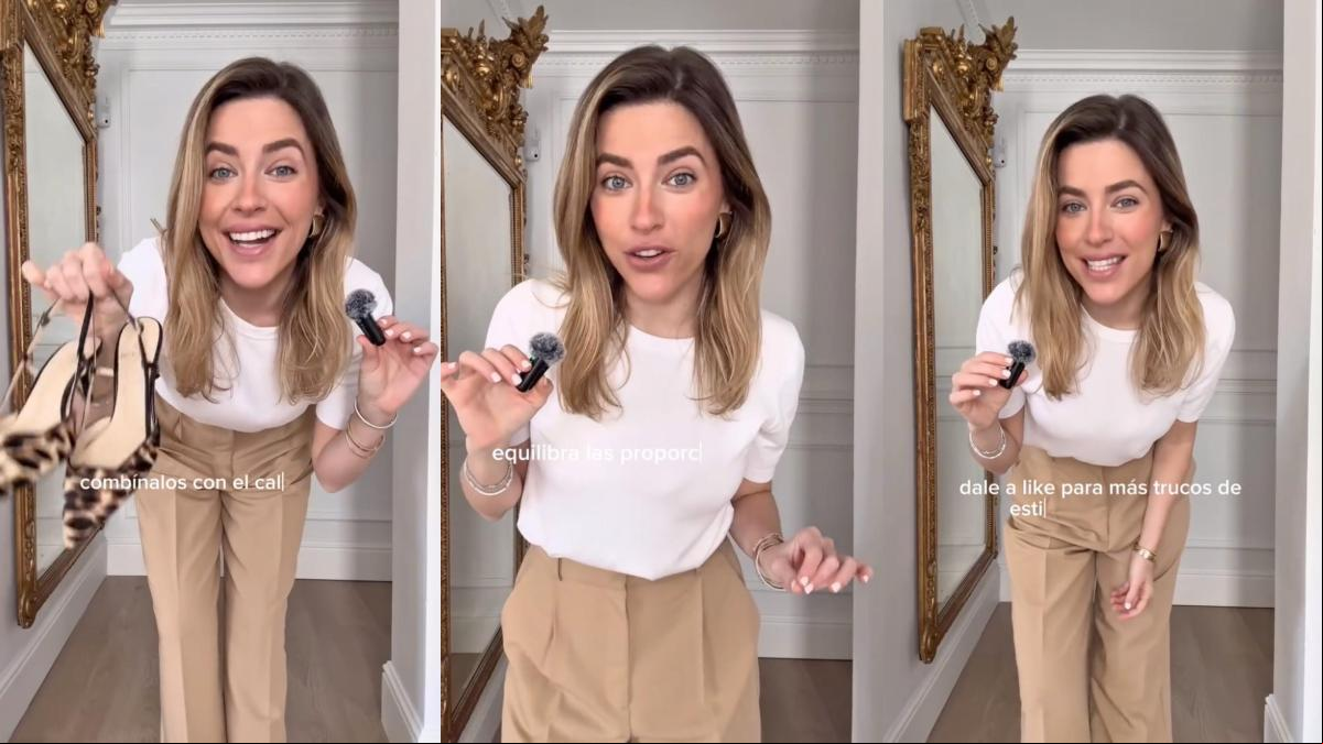 Natalia Cebrián, asesora de imagen, comparte los trucos para llevar pantalones amplios y estilizar la figura: “Deja de pensar que te van a hacer ver más ancha”