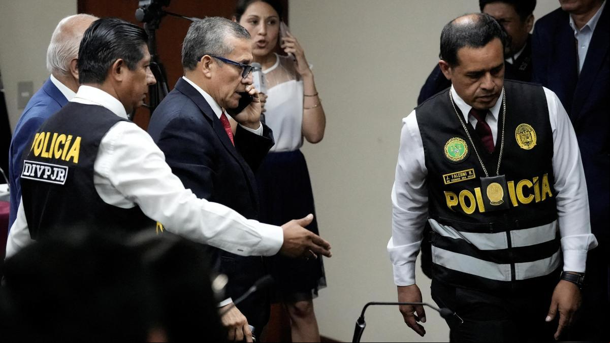 Condenado a 15 años de cárcel el expresidente peruano Ollanta Humala