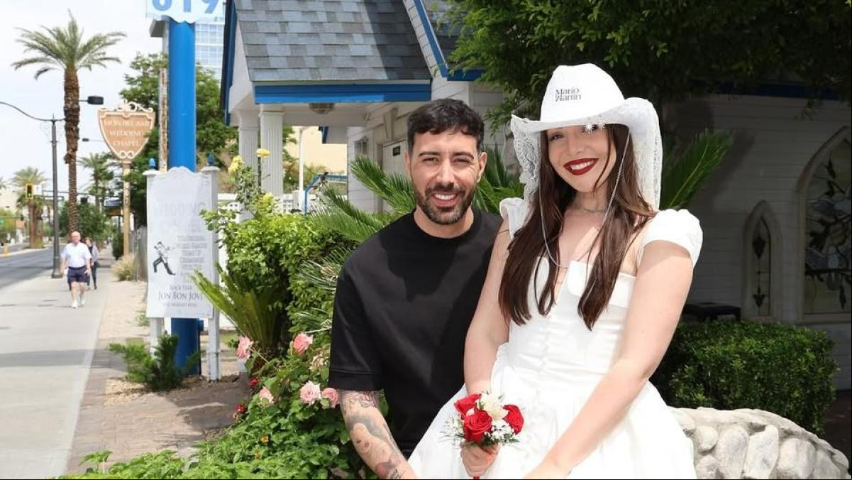 Inés Hernand se casa en Las Vegas con Guillermo Camacho