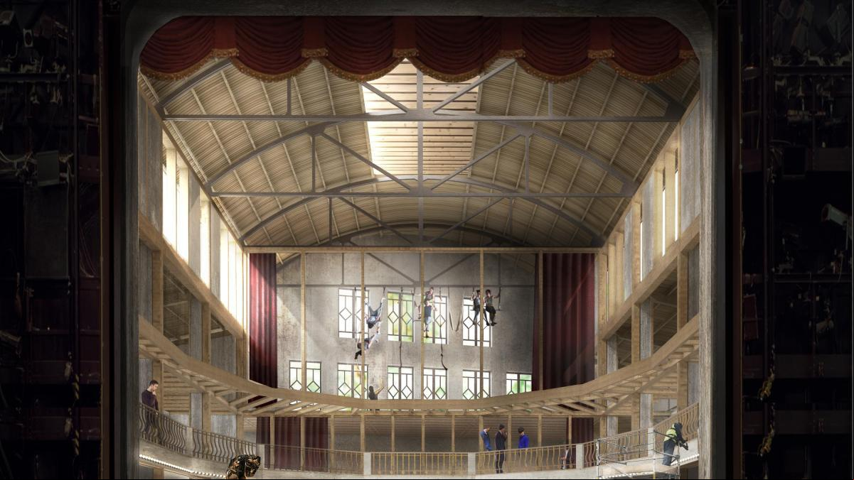 La esperada rehabilitación del teatro Arnau arranca tras años de decadencia