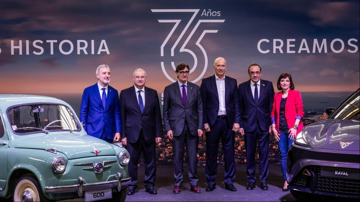 75 años de Seat, del 1400 al Cupra Raval
