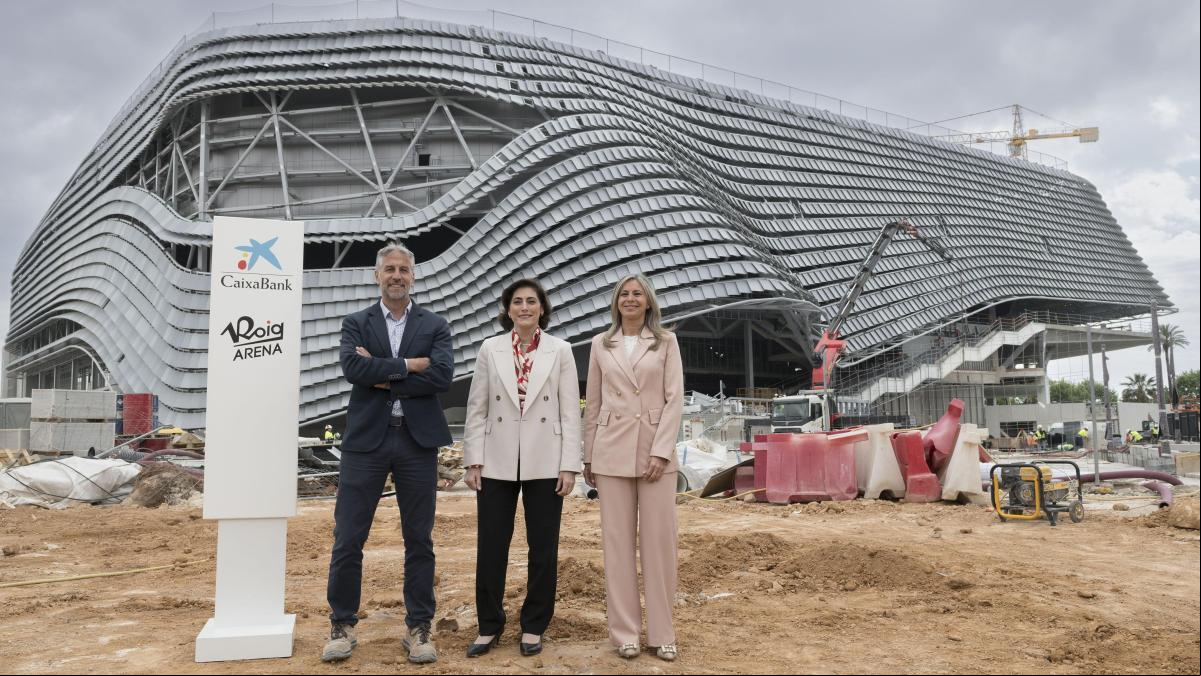 CaixaBank se convierte en patrocinador oficial del Roig Arena para los próximos cuatro años