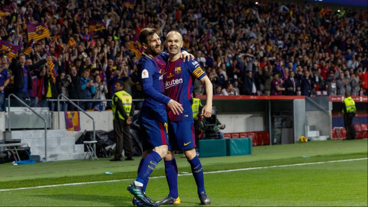 Messi se despide de Iniesta: “La pelota te va a extrañar”