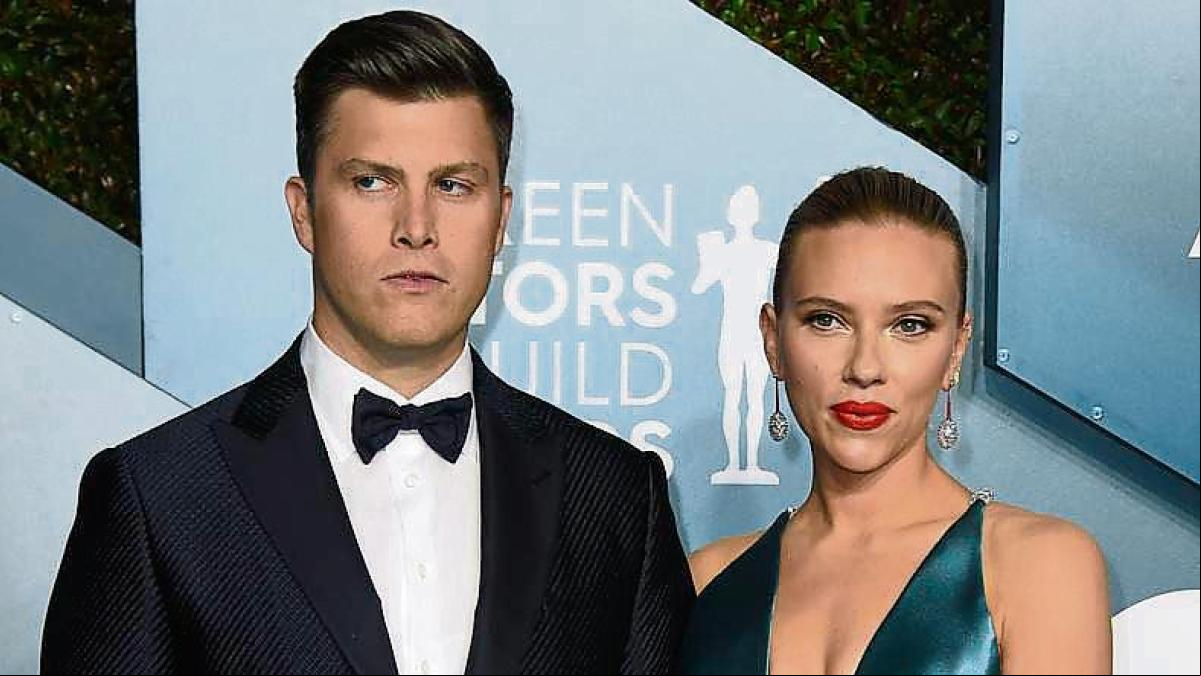 Scarlett Johansson está embarazada de su primer hijo con Colin Jost