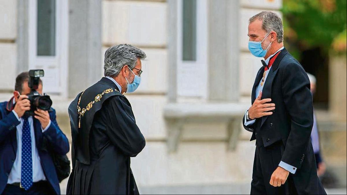 Lesmes afea los indultos a Sánchez y urge a los partidos a renovar el CGPJ